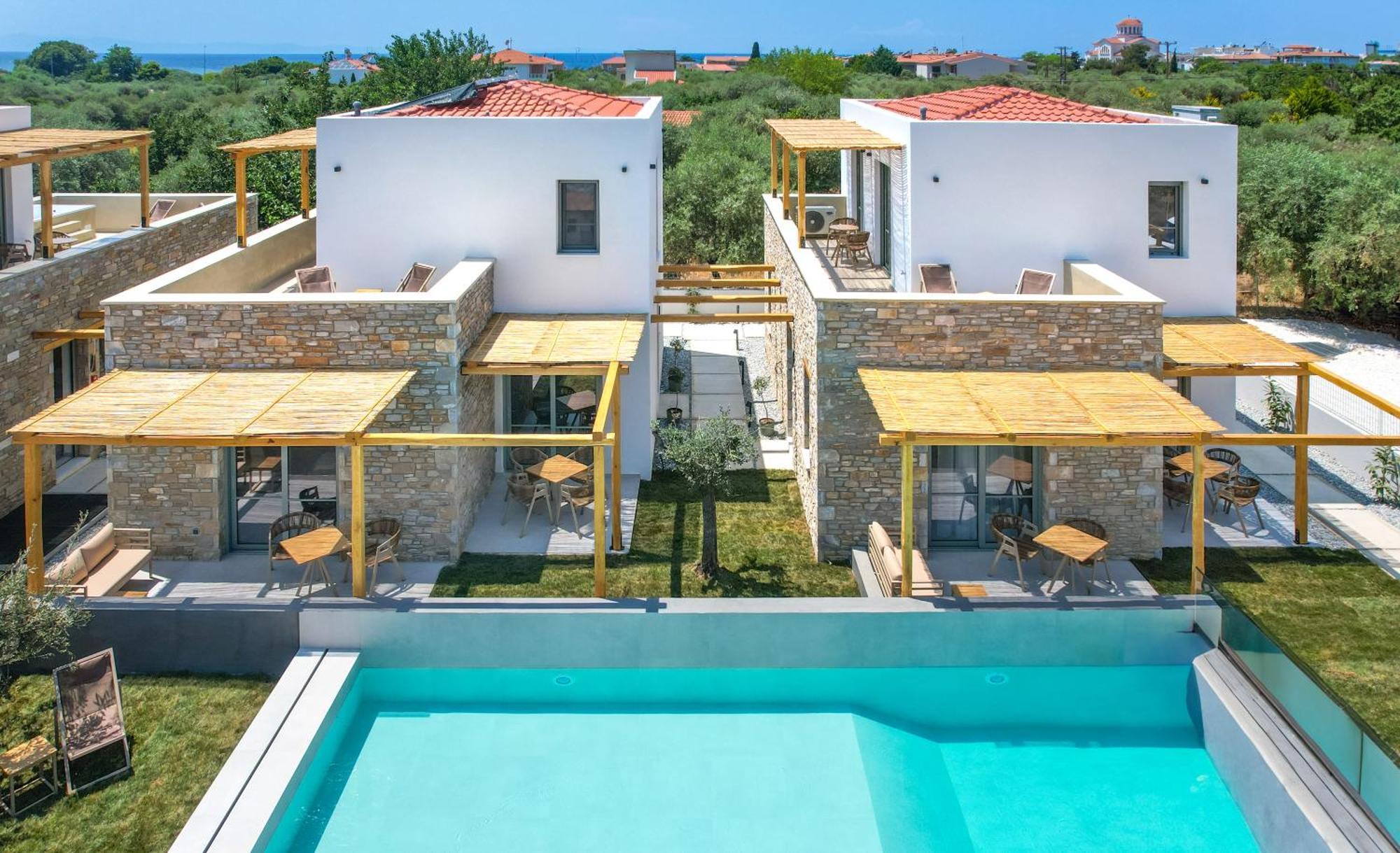 Azzure Luxury Suites Potos Exterior foto